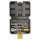 Jogo de Soquetes com Encaixe 1/4' 25 Peças - Vonder