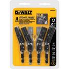 Jogo de Soquetes de Impacto DEWALT DWPVTDRV - Pivotantes 1/4"-7/16"