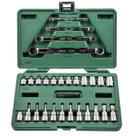 Jogo de Soquetes e Chaves E-torx Com 35 Peças (ST09010SJ) - Sata