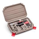 Jogo de Soquetes e Pontas com 45 Peças Encaixe de 1/4" - Mayle 110045