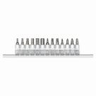 Jogo de Soquetes, Encaixe de 1/4", com 13 Peças, 3 mm a 10 mm, R48008013, Gedore RED OstenVonder