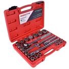 Jogo de soquetes estriados 1/2" 8 - 32mm 22 peças gedore by robust d26-22am Jogo de soquetes estriados 1/2" 8 - 32mm 22 peças gedore by robust d26-22am