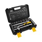 Jogo de soquetes estriados vonder 18 pçs 1/2'' de 08 a 32mm