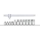 Jogo de Soquetes Hexalobular Perfil Torx com 12 Peças 3/8" e 1/2" - Gedore Red 3300048
