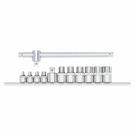 Jogo de Soquetes Hexalobular Tipo Tork Encaixe 3/8" e 1/2" 12 Peças - Gedore Jogo de Soquetes Hexalobular Tipo Tork Encaixe 3/8" e 1/2" 12 Peças - Gedore