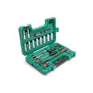 Jogo de soquetes sata sextavado 1/2pol c/60pcs mm