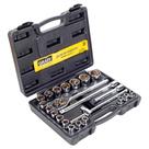 Jogo de Soquetes Sextavado e Acessórios 1/2'' C/ 22 Peças (710,0001) - Graff Vantage