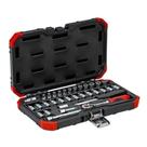 Jogo de Soquetes Sextavados Encaixe 1/4" 33 Peças R49003033 Gedore Red