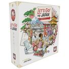 Jogo de tabuleiro AEG Let's Go! para o Japão, contando histórias de 1 a 4 jogadores