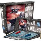 Jogo de Tabuleiro Batalha Naval Estratégico com Peças e Tabuleiros