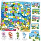 Jogo de Tabuleiro Broytain Word Ocean Phonics Educational Kids 4-6