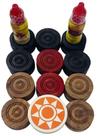Jogo de tabuleiro Carrom Pam Herbals Professional Junior 6mm