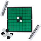 Jogo de tabuleiro clássico de viagem magnética com 64 peças reversíveis e tabuleiro dobrável