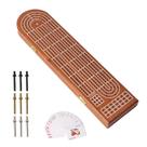 Jogo de tabuleiro Cribbage GSE Games & Sports Expert 3-Track Wood
