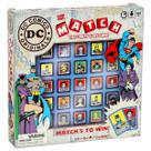 Jogo de tabuleiro DC Superheroes Top Trumps Match com 15 personagens