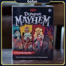 Jogo de tabuleiro de cartas Dungeon Mayhem 2-4 jogadores, versão em inglês