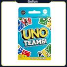 Jogo de tabuleiro de cartas TEAMS uno For Family Party Game