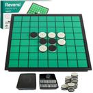 Jogo de tabuleiro de viagem Reversi Game Vikutu 9.7 com 2 caixas de armazenamento