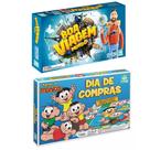 Jogo de Tabuleiro Dia de Compras Turma da Mônica + Boa Viagem Mundo - NIG Jogo de Tabuleiro Dia de Compras Turma da Mônica + Boa Viagem Mundo - NIG