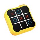 Jogo De Tabuleiro Eletrônico Multifuncional Tic-Tac-Toe, Conjunto Educacional Portátil De Xadrez
