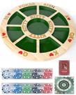 Jogo de tabuleiro Giant Michigan Rummy Deluxe com placa de madeira