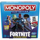 Jogo de Tabuleiro Hasbro Gaming Monopoly Flip Edition Fortnite