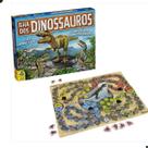 Jogo de tabuleiro infantil ilha dos dinossauros-grow
