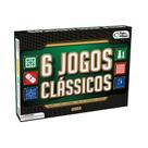 Jogo De Tabuleiro Jogos Clássicos 6 Em 1 Pais E Filhos