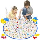 Jogo de tabuleiro Math Puzzle Toy Card para crianças de 3 a 7 anos com adereços