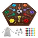 Jogo de Tabuleiro Medikaison Wahoo Marble 4/6 Players Wood Jogo de Tabuleiro Medikaison Wahoo Marble 4/6 Players Wood