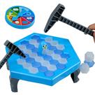 Jogo de Tabuleiro Meroqeel Save Penguin Break Ice Frozen Kids 4-8