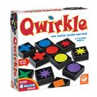 Jogo de tabuleiro MindWare Qwirkle com 108 azulejos de madeira e livro de regras