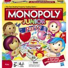 Jogo de tabuleiro Monopoly Junior Party com Cupcake Movers para crianças