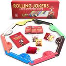 Jogo de tabuleiro Nerkin Games Rolling Jokers para 2-8 jogadores Jogo de tabuleiro Nerkin Games Rolling Jokers para 2-8 jogadores