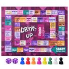 Jogo de tabuleiro NETANICO Tipsy com tapete de couro para adultos