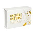 Jogo De Tabuleiro Para Festas Em Família Unstable Unicorns: Conjunto De Expansão Básica Controle E