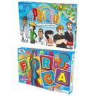Jogo de Tabuleiro Partiu Parecido com Jogo da Vida + Forca - Pais e Filhos