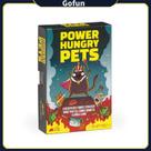 Jogo de tabuleiro Power Hungry Pets para Family Party Game