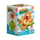 Jogo de tabuleiro Pula Dino Brinquedo Dinossauro