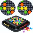 Jogo de tabuleiro Rainbow Bead Game para crianças: quebra-cabeça de xadrez