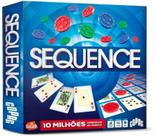 Jogo de Tabuleiro Sequence - Copag 31553 - Jogo de Estratégia para 2 a 12 Jogadores