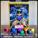 Jogo de tabuleiro Splendor Marvel Family Party com Thanos e Vingadores Jogo de tabuleiro Splendor Marvel Family Party com Thanos e Vingadores