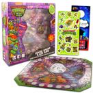 Jogo de Tabuleiro Teenage Mutant Ninja Turtles Pop Up com Adesivos