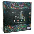 Jogo de tabuleiro Trellis Strategic para noites de jogos de 2 a 4 jogadores