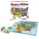 Jogo de tabuleiro Winning Moves Game of The States com arte dos anos 70
