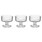 Jogo De Taça De Sorvete Clear Vidro 165 ml 3 Peças