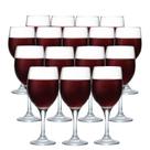 Jogo De Taça De Vinho 600ml 12un Vidro Qualidade Profissional Jogo De Taça De Vinho 600ml 12un Vidro Qualidade Profissional