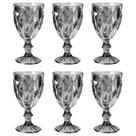 Jogo de Taça Vidro Milbali Art House Bali 6 Taças 320mL Zein
