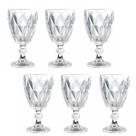 Jogo de Taças Água Diamond 260ml 6pçs Class Home