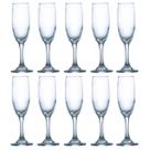 Jogo de Taças Champagne 180ml de Comemorar Brindes Festa-12Un